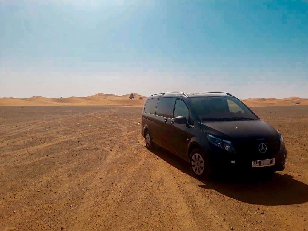 Your vehicle will be clean and comfortable, with air conditioning when you travel with a private driver in Morocco. At Sir Driver Tours, we have Mercedes and other luxury vehicles for your business trip. We also have 4x4s, minivans and buses for your group travel.